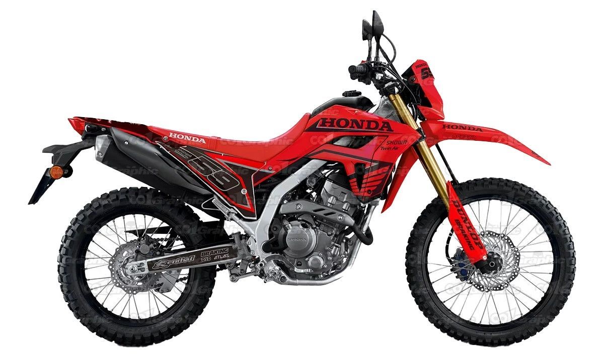 2021-2023 HONDA ホンダ CRF250L 適合品 オリジナル デカール ステッカー co3 ※デザイン決定後30日以内に発送 - メルカリ