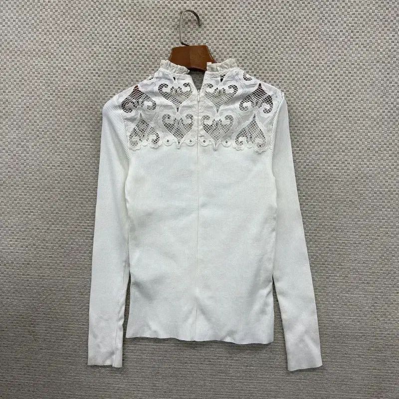 サンドロ レース エスニック 長袖Tシャツ 85 D 11883