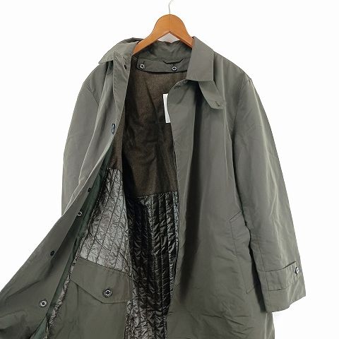 マッキントッシュフィロソフィー ステンカラーコート トロッター カーキ S マッキントッシュフィロソフィー MACKINTOSH PHILOSOPHY TROTTER