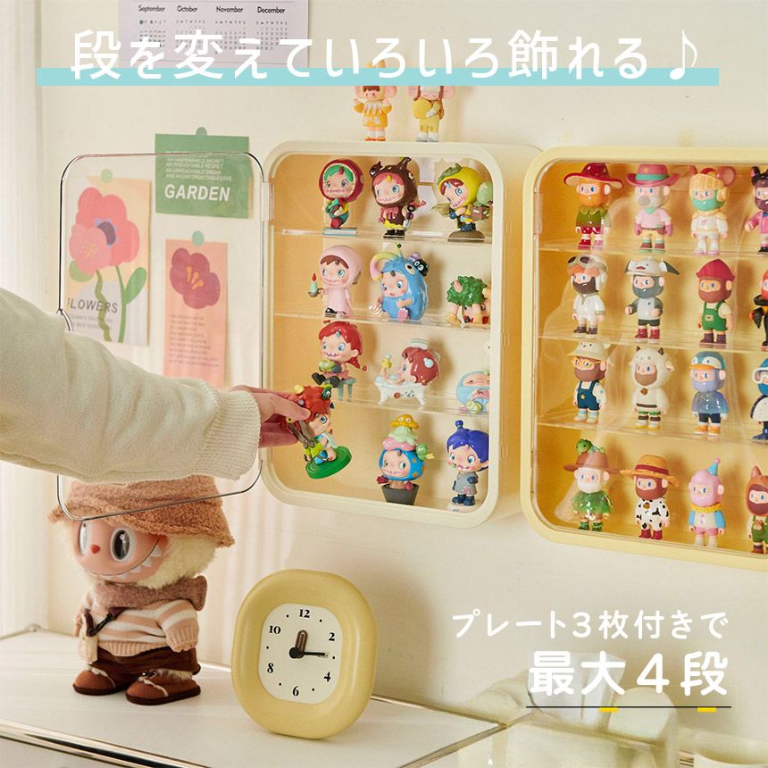 LABUBU ケース ぬいぐるみ フィギュア ディスプレイケース