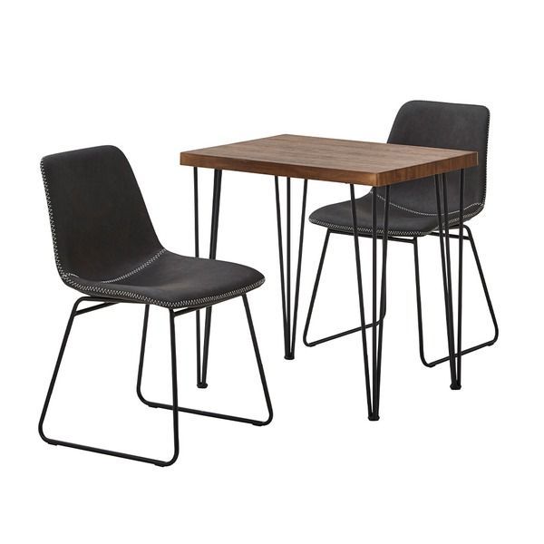 机・テーブル チェア＆テーブル 3点セット テーブル幅約75cm