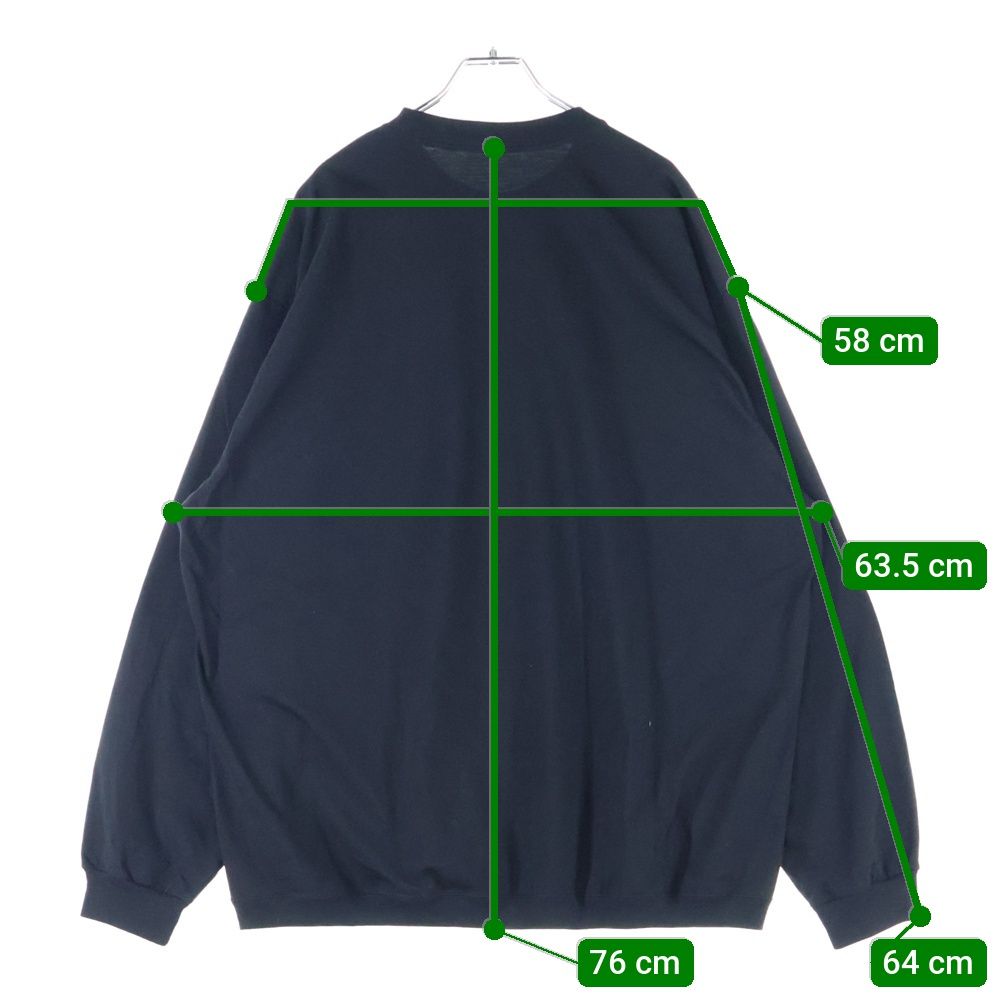 ENNOY (エンノイ) 23SS Long Sleeve Hem Rib Tee