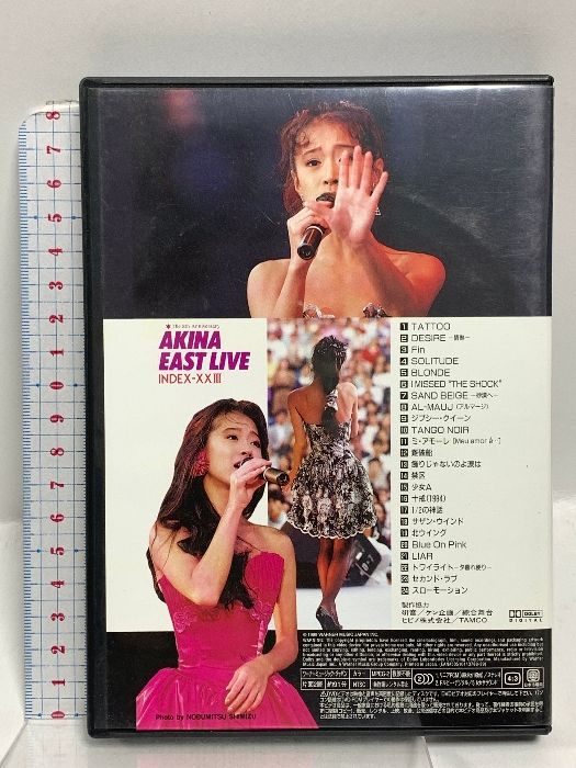 DVD：中森明菜「イースト・ライヴ インデックス23〈5.1 version〉」 中古中森明菜 イースト・ライヴ インデックス23 ワーナー