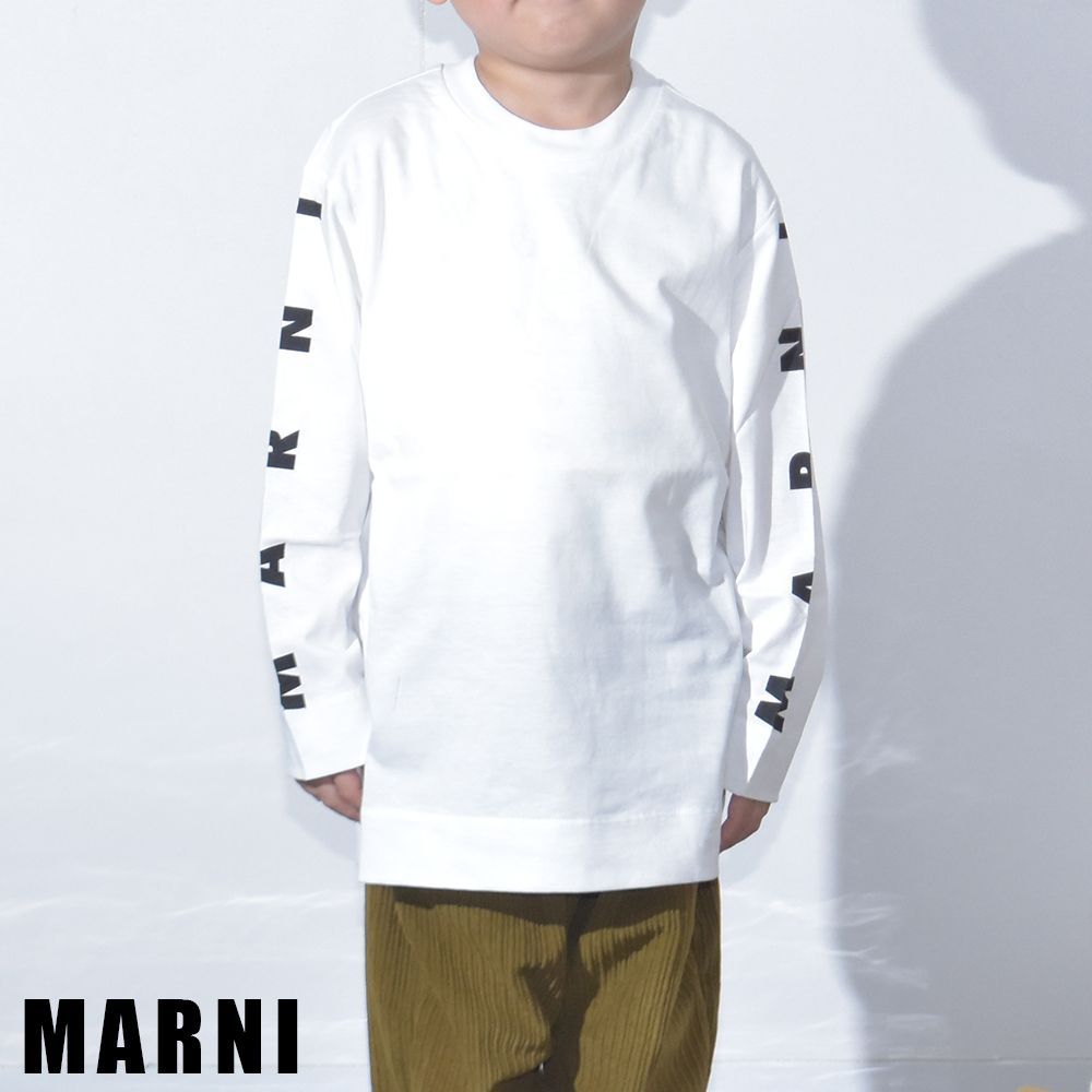 【ペコちゃん】MARNI　袖チュール シアー クロップド スウェット 白 ペコちゃん様専用】MARNI 袖チュール シアー クロップド
