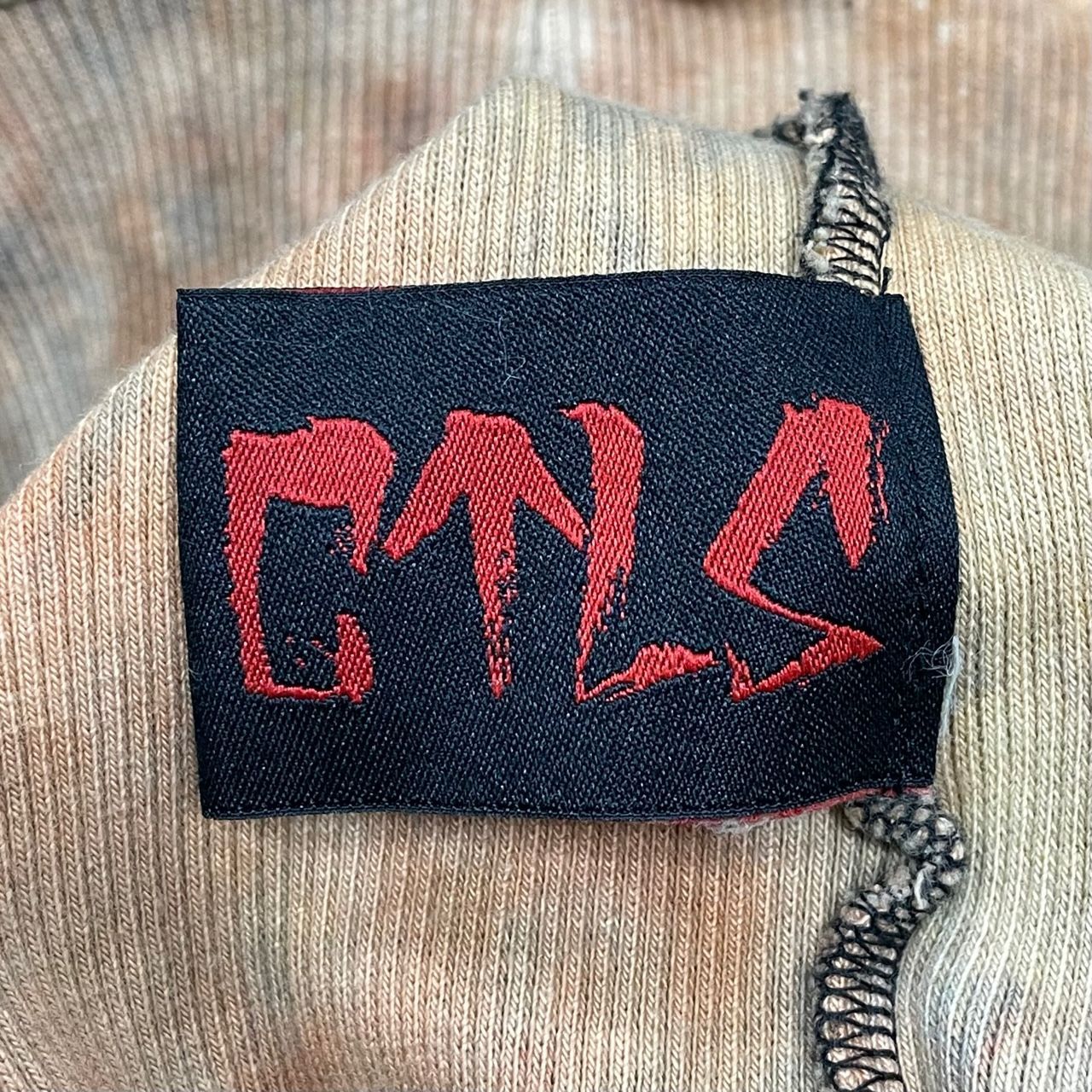 初期 CVTVLIST ブリーチ タイダイ 刺繍 スウェット パーカー 初期 CVTVLIST ブリーチ タイダイ 刺繍 スウェット パーカー