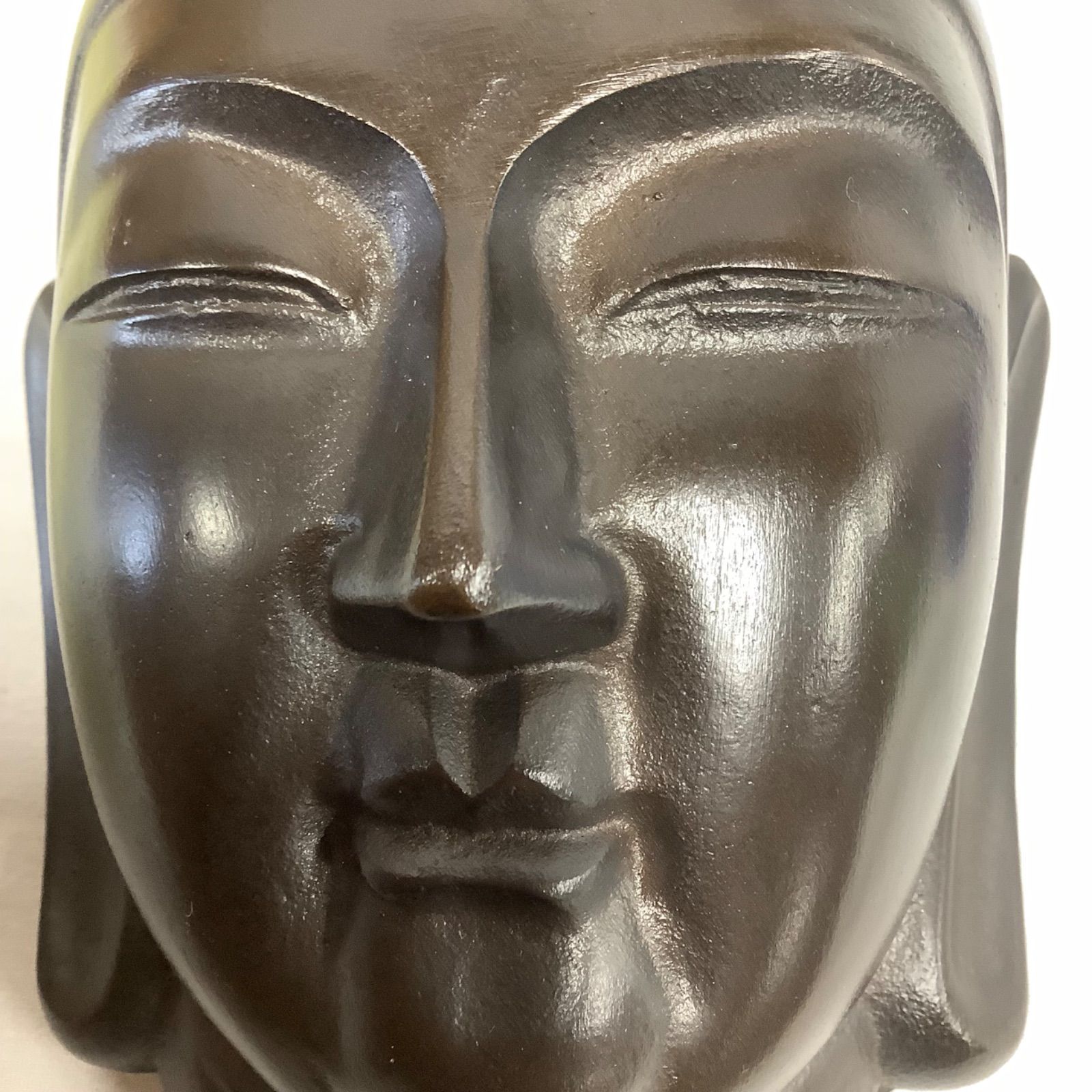 佛面 弥勒菩薩 廣隆寺 希少 レア 菩薩 佛面 仏教美術 美品 です。 廣隆寺 観音菩薩 弥勒菩薩 お面 菩薩面 仏像 壁掛け木彫り
