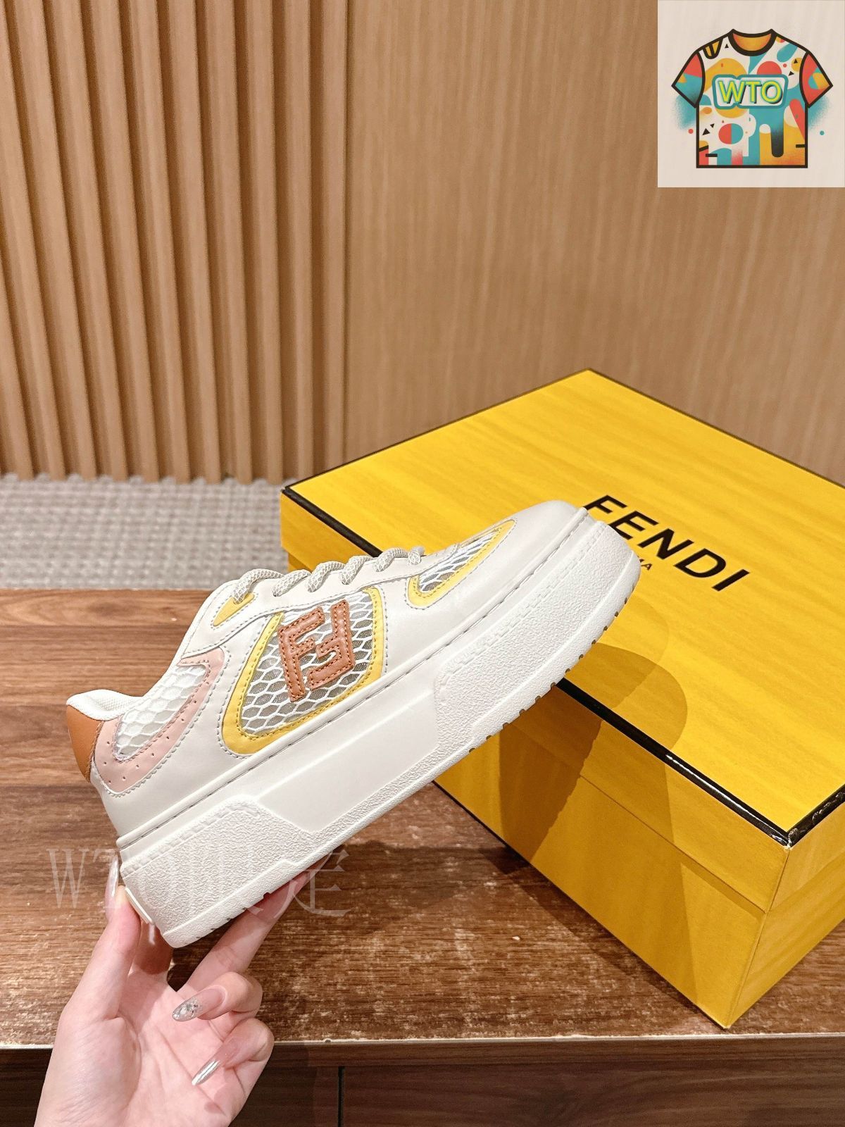 Match 厚底スポーツシューズ01