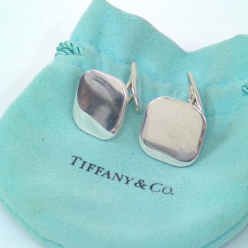 TIFFANY-Co. ティファニー スクエア カフリンクス SV925