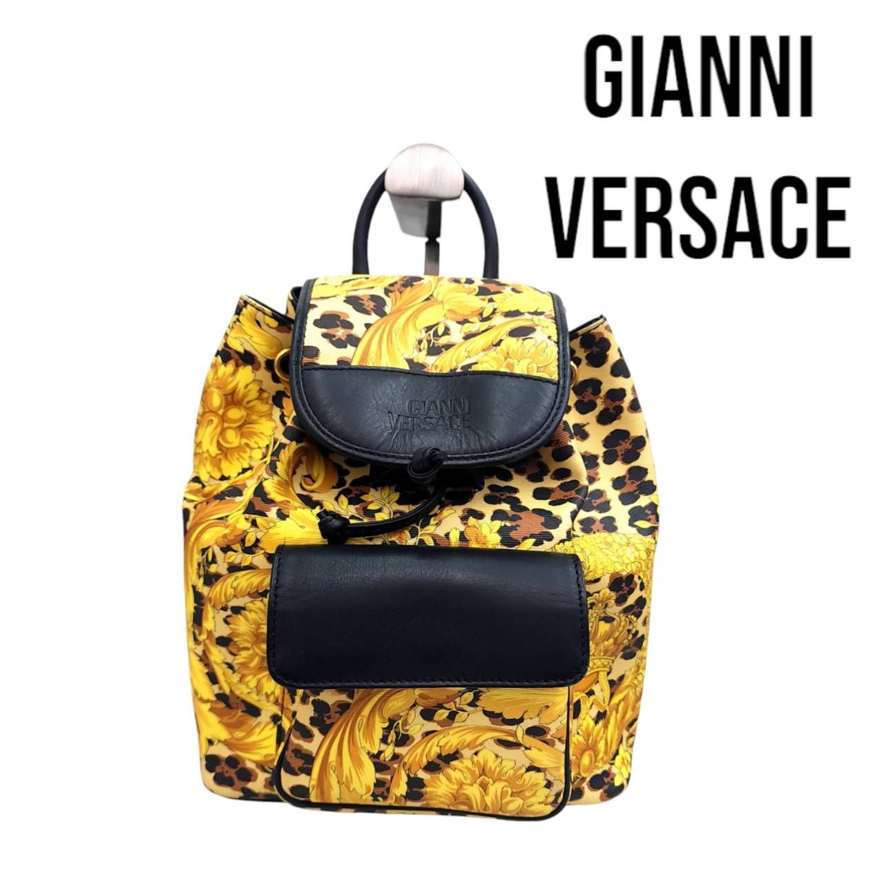 GIANNI VERSACE ジャンニヴェルサーチ ミニリュック 総柄