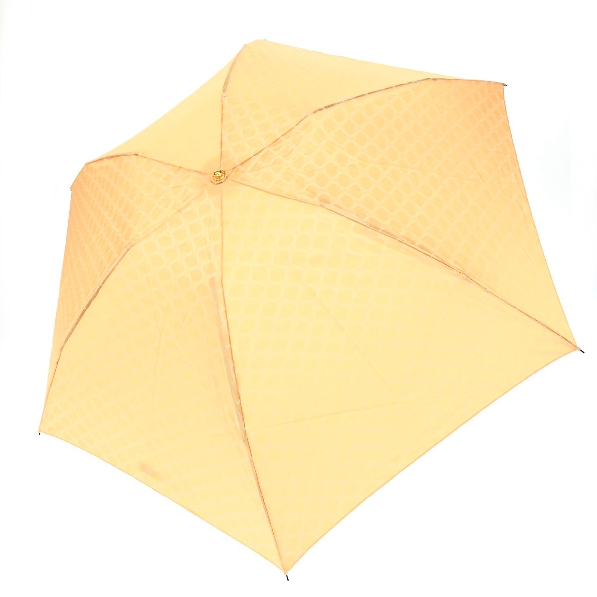 CELINE セリーヌ 折り畳み傘 マカダム オレンジ レディース 240001161355