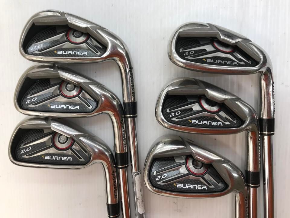 【初心者向け】テーラーメイド BURNER 2.0 アイアンセット ゴルフクラブ 初心者おすすめ テーラーメイド BURNER 2 0 アイアン8本 純正