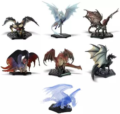 カプコンフィギュアビルダー　ボーナスパーツ完成品詰め合わせ 中古】トレーディングフィギュア 全6種セット+ボーナスパーツ