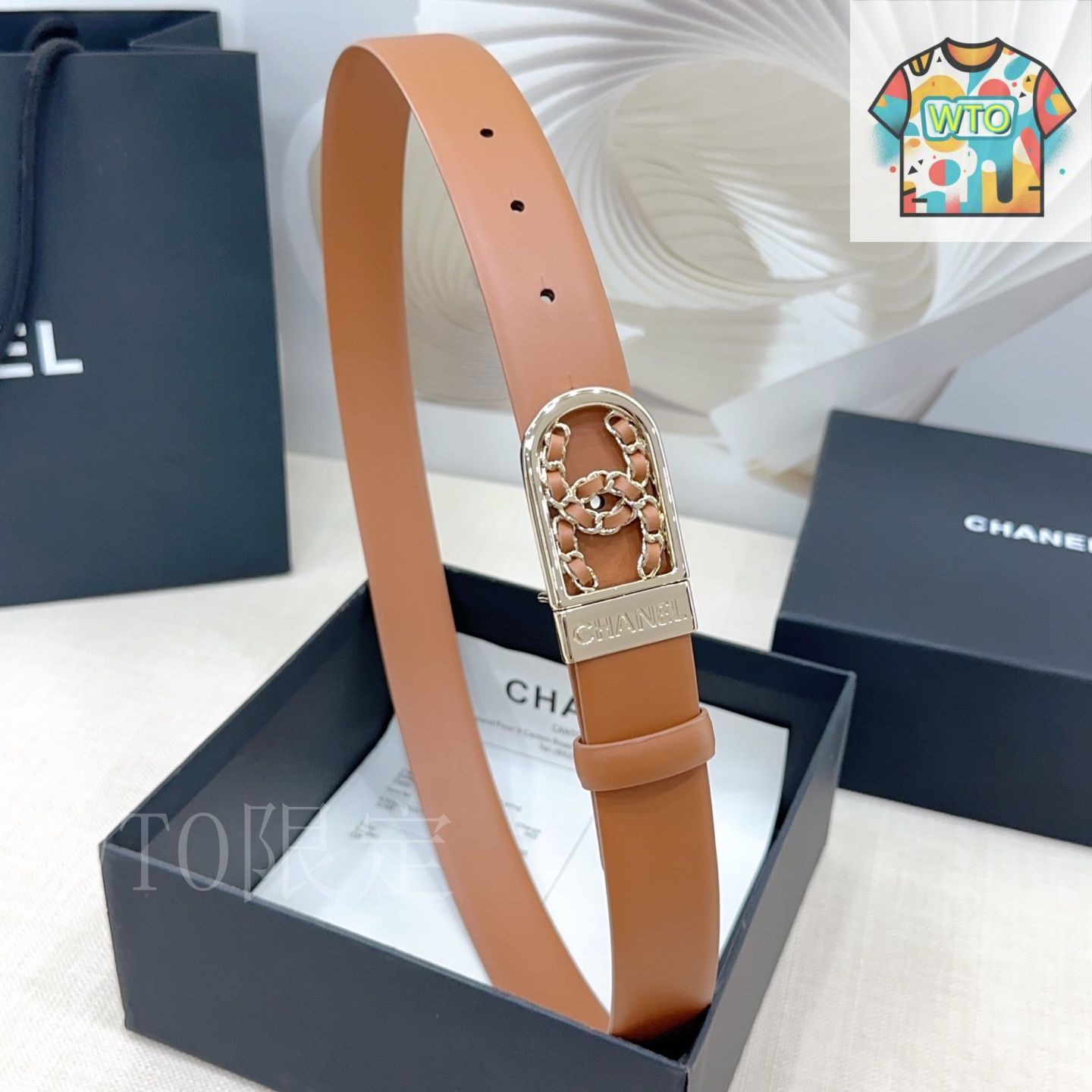 今日特価】Chanel ダブルフェイスレザーベルト-2 - メルカリ
