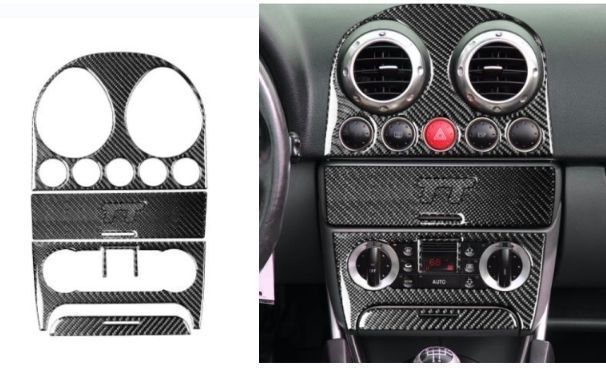 アウディ TT 8N 2001-2006年 クーペ右ハンドル用 コンソールギアシフトパネルなど内装インテリア18Pセット FFCRYSTALESIA_COM