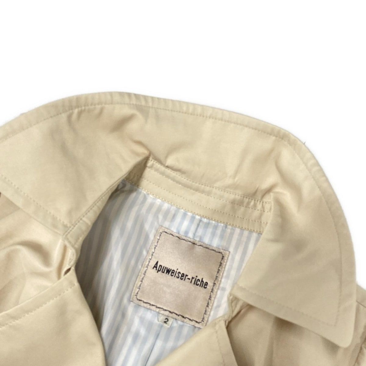 Apuweiser-riche(アプワイザーリッシェ) トレンチコート サイズ2 M