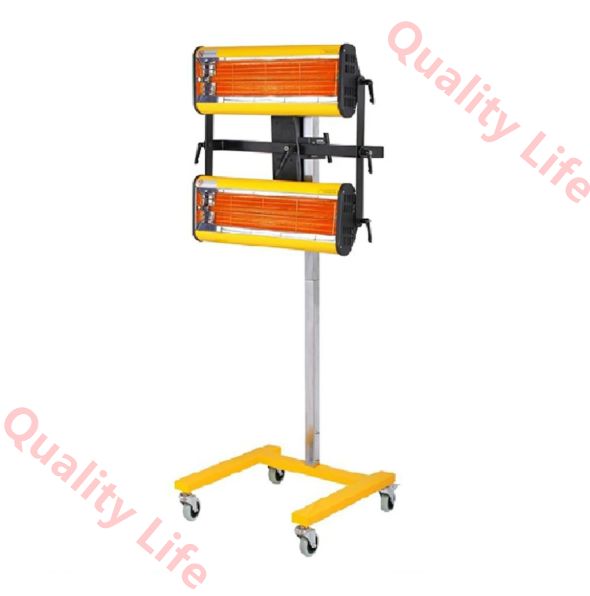 赤外線塗料硬化ランプ 短波塗料硬化ランプ赤外線加熱ドライヤーランプ自動車塗装用赤外線ヒーター 遠赤外線加熱