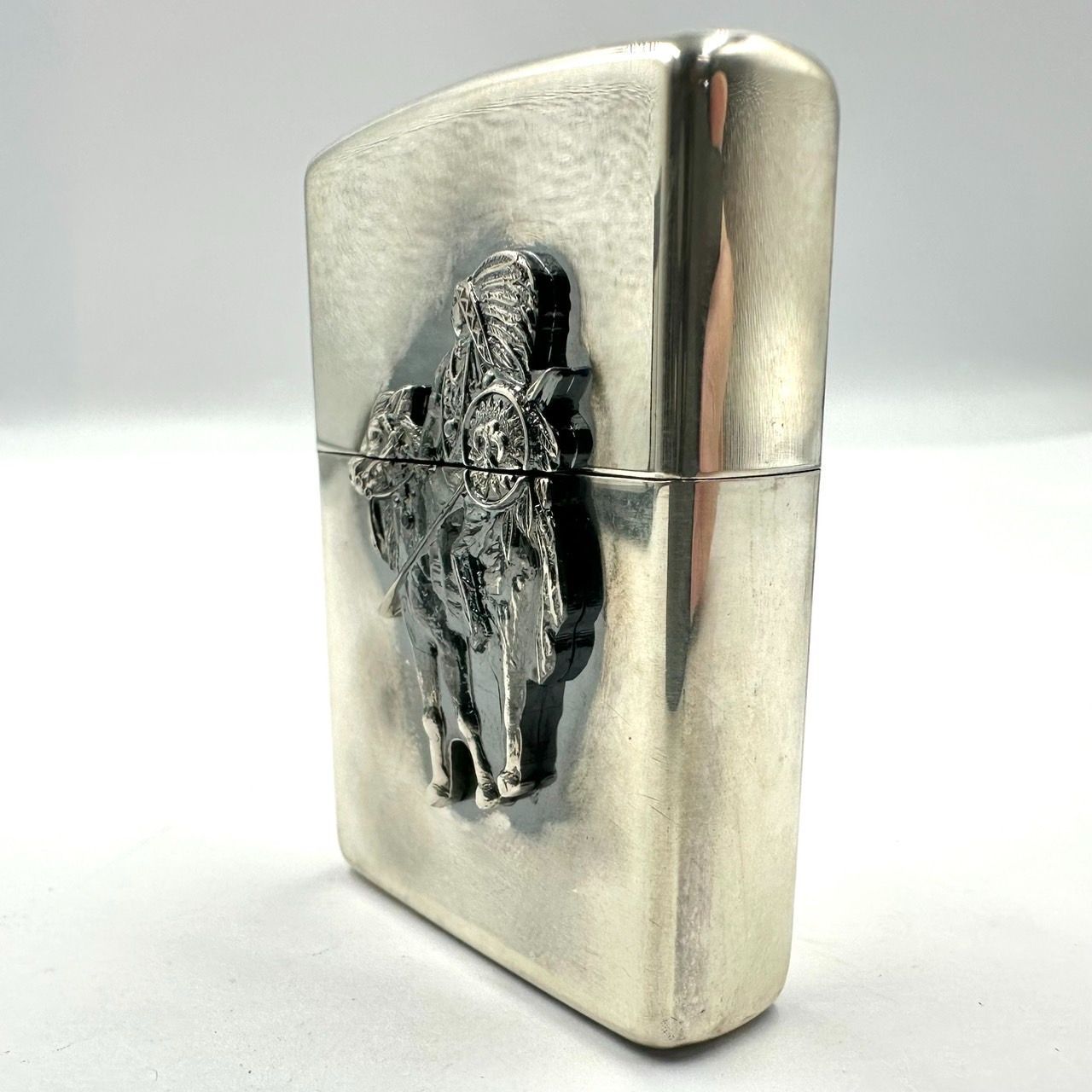 ZIPPO/ジッポー 馬と槍 ネイティブアメリカン/インディアン ZIPPO/ジッポー 馬と槍 ネイティブアメリカン/インディアン