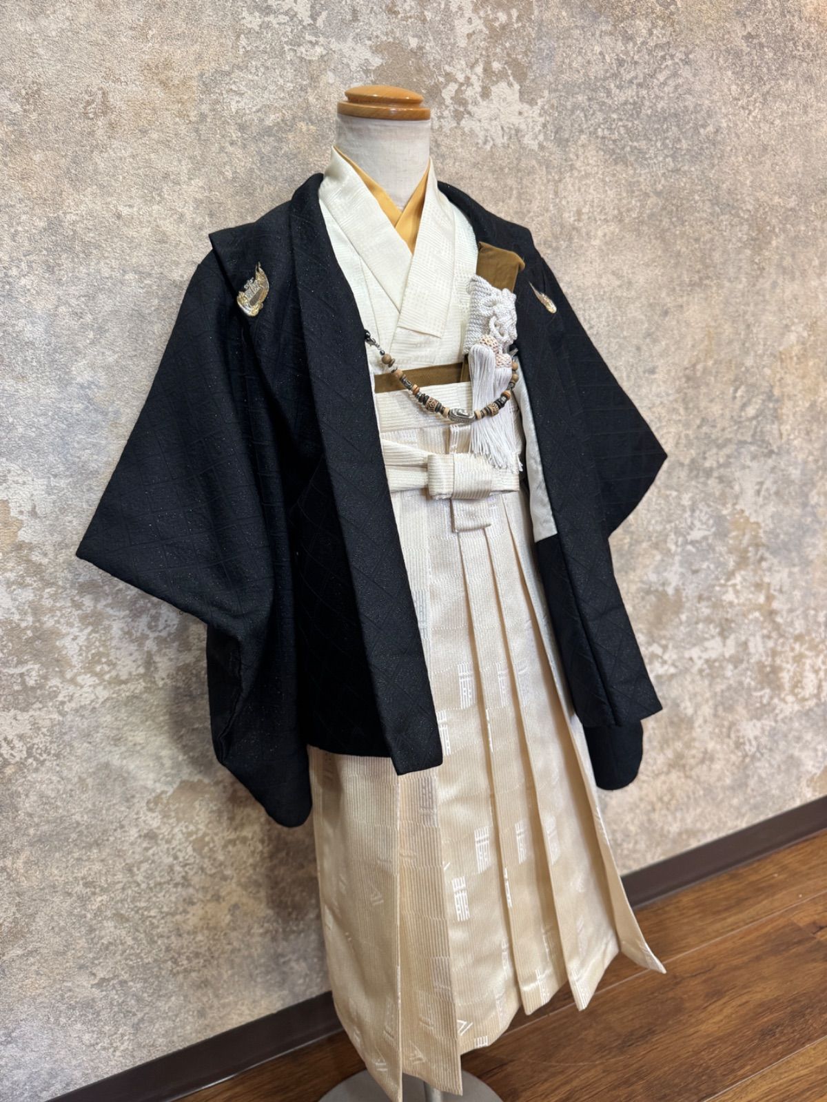 3歳男の子 七五三着物＋袴セット