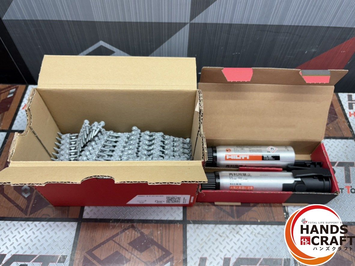 【未使用】HILTI ヒルティ GC40 ガス缶 ガスピンセット【ハンズクラフト佐賀】 〇【未使用】HILTI ヒルティ GC40 ガス缶 ガスピンセット【ハンズ