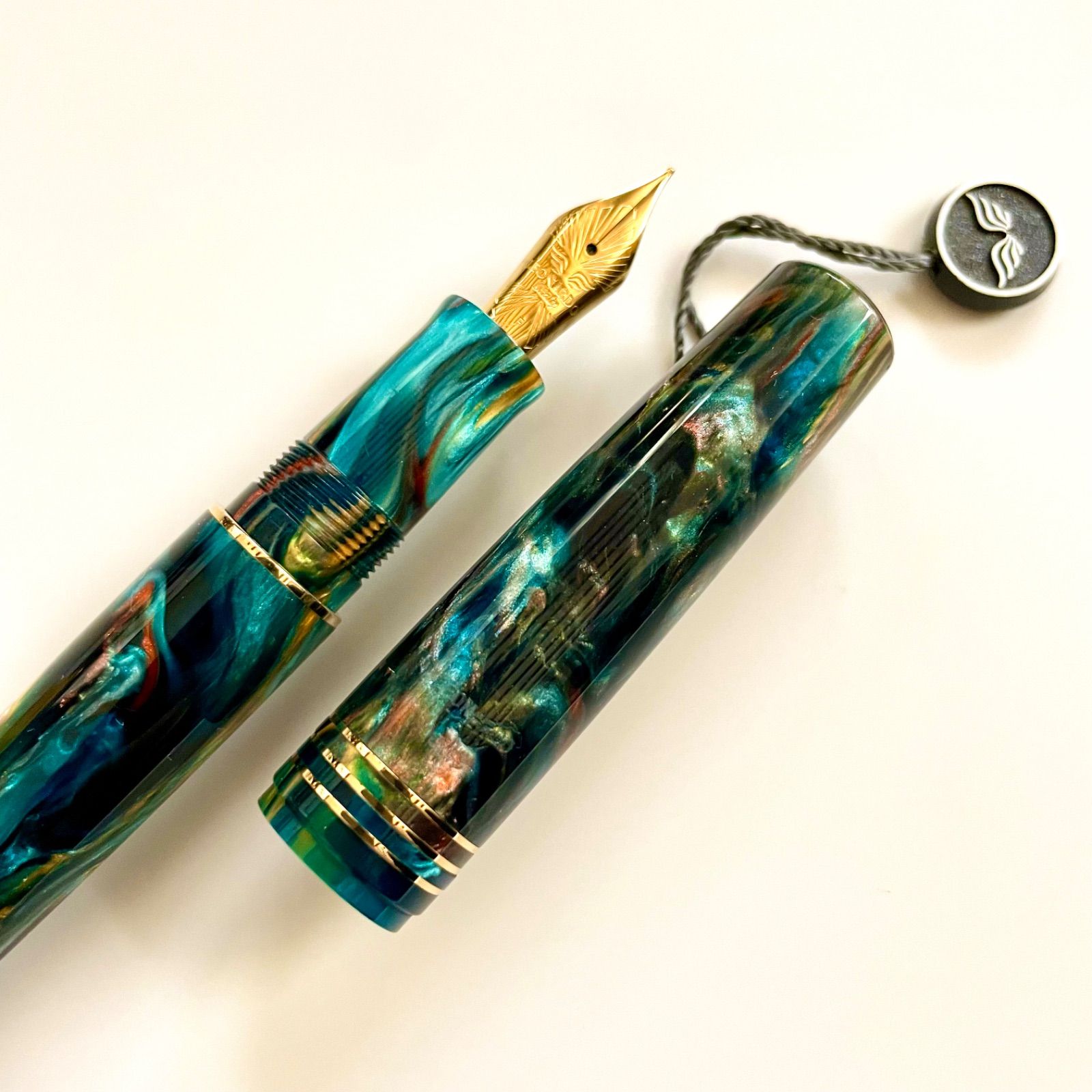 限定生産品43本】レオナルド 万年筆 MZG サンセット・ウェーブ F 限定