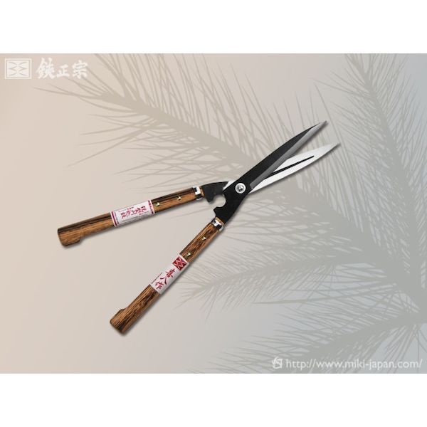 【新品・7営業日以内発送】みきかじや村 TS170 鋭型刈込鋏 青紙 210mm 本焼9寸ナタ柄【沖縄離島販売】