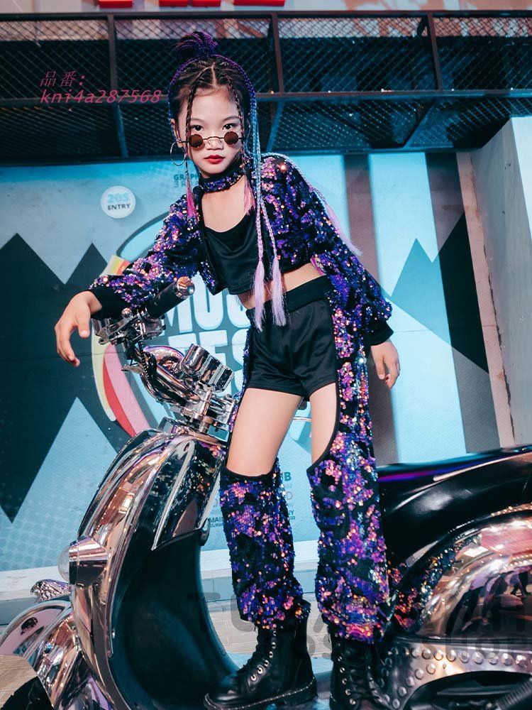 スパンスカーフ 紫の