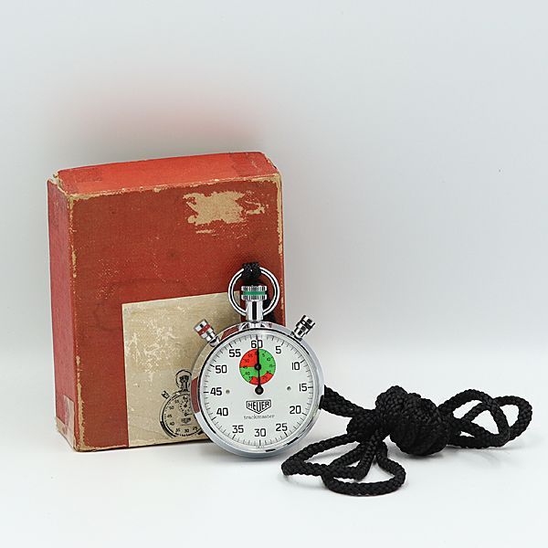 HEUER ホイヤー タグホイヤー ストップウォッチ トラックマスター 手