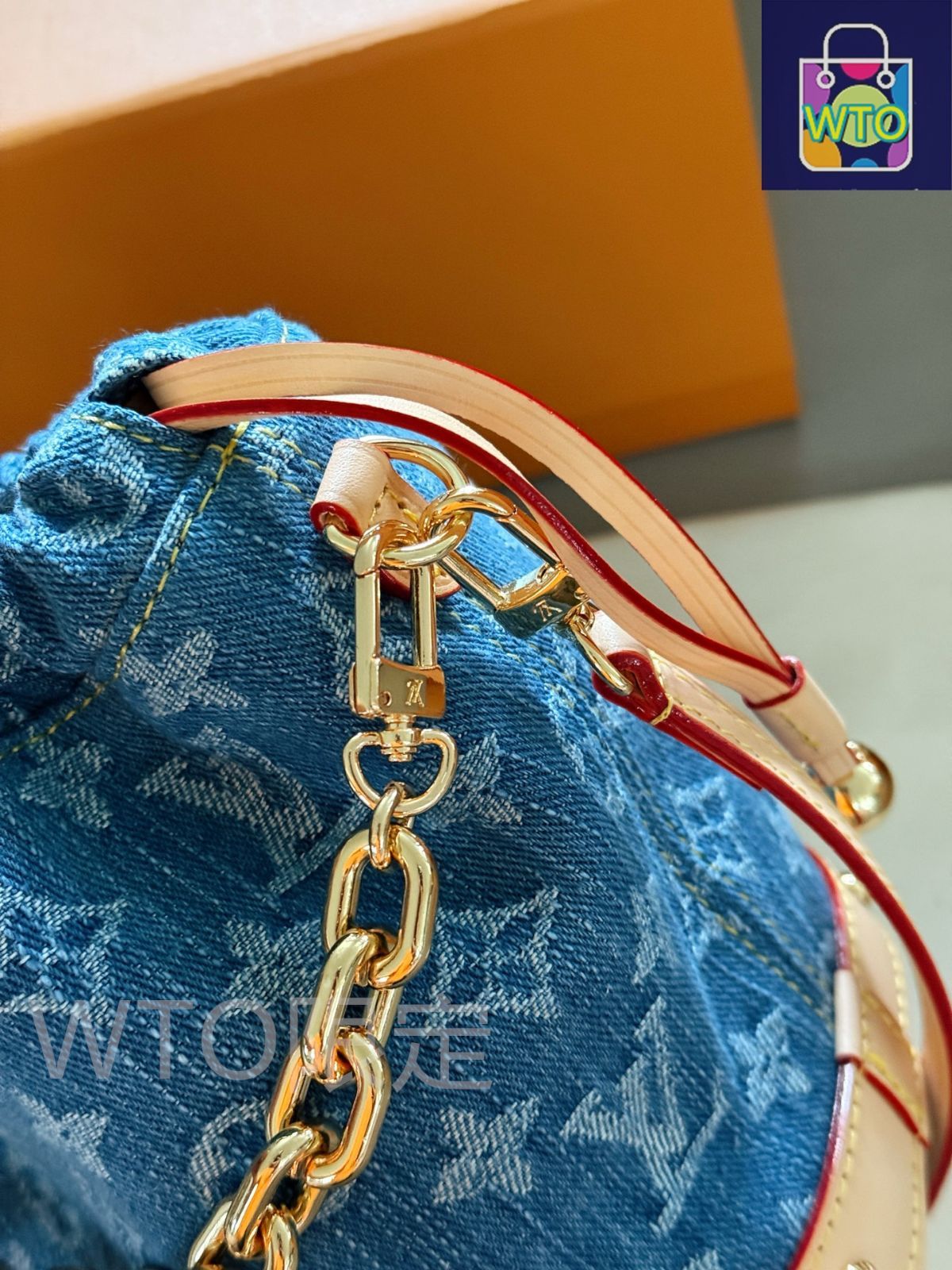 ヴィトン　デニムトート　カバ 今日特価】Louis Vuitton ルイ・ヴィトン ナノ デニム バケット