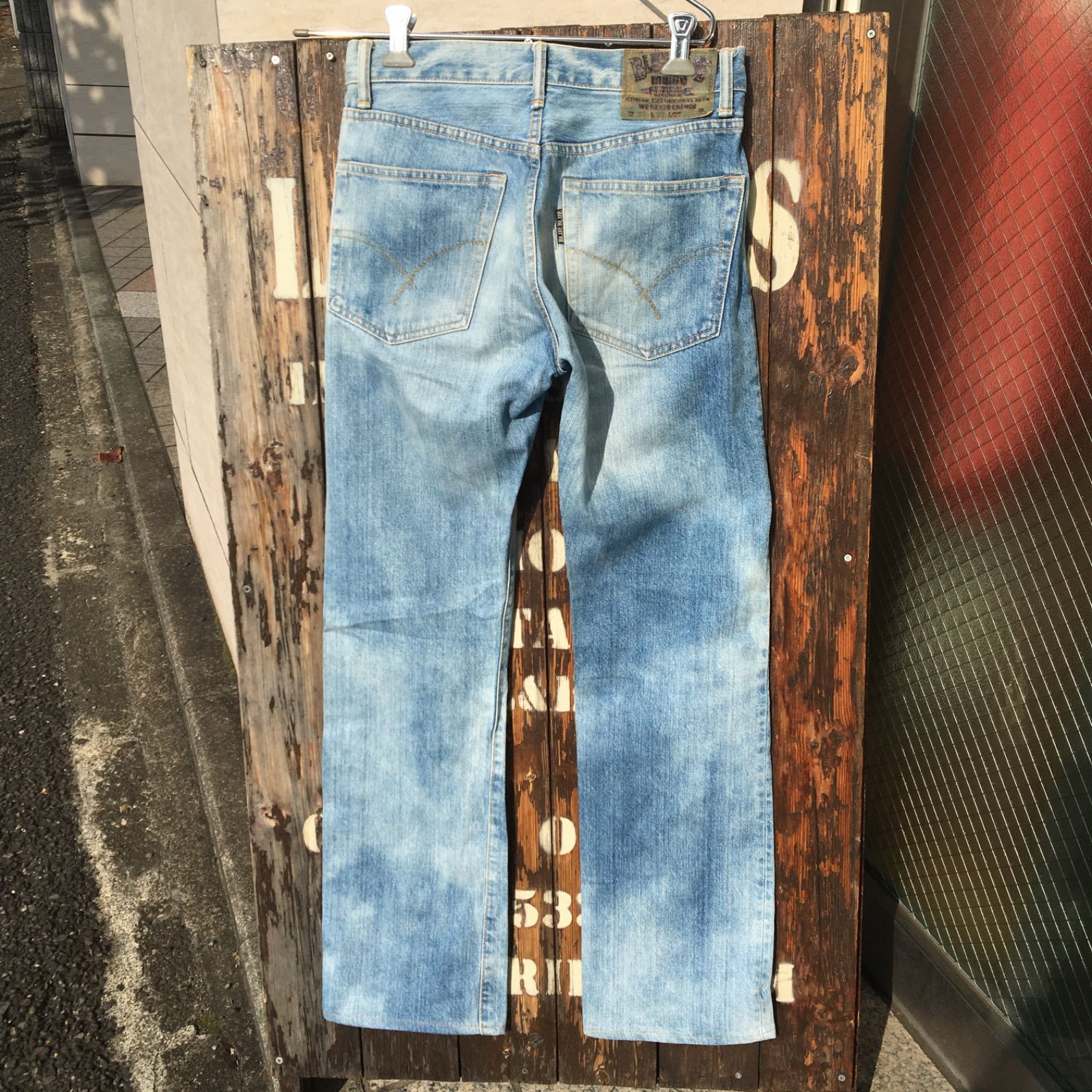 BLUE BLUE ハリラン　インディゴ　デニム　ダッフルコート 楽天市場】BLUE BLUE HOLLYWOOD RANCH MARKET ブルーブルー