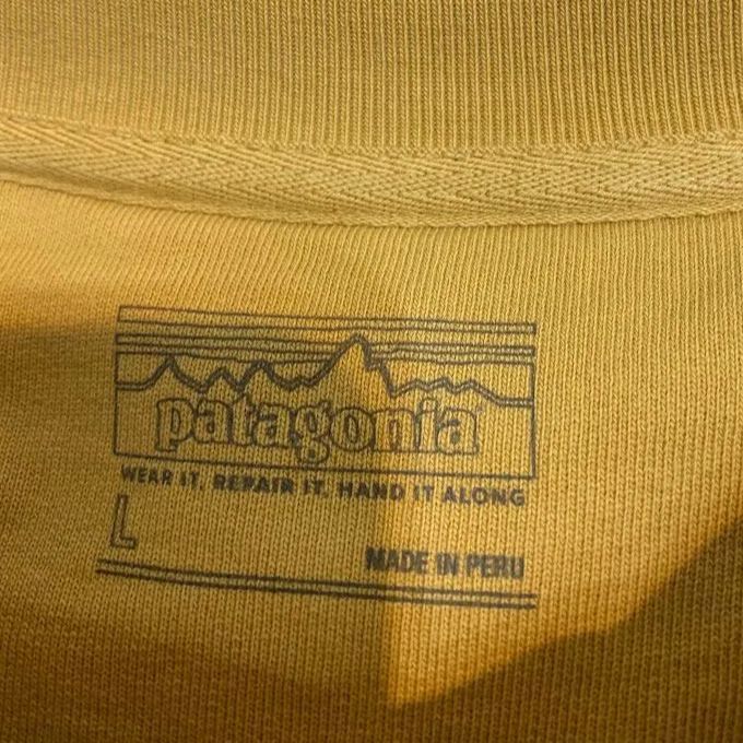 patagonia イエロークルーネックトレーナー S 000000030021_k68EpSS.jpg
