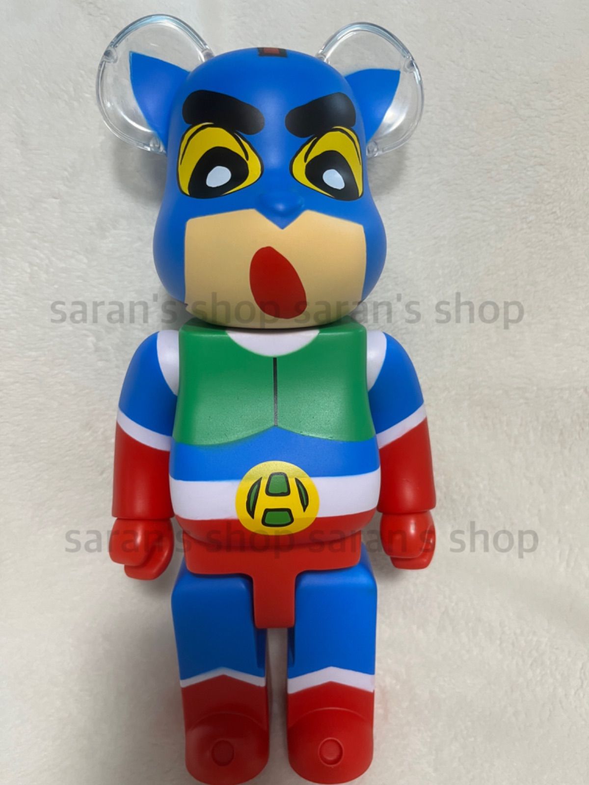 MEDICOM TOY - EXHIBITION ’25 開催記念商品 アクション仮面新ちゃん 400%ベア MEDICOM TOY - EXHIBITION '25 開催記念商品 アクション仮面新