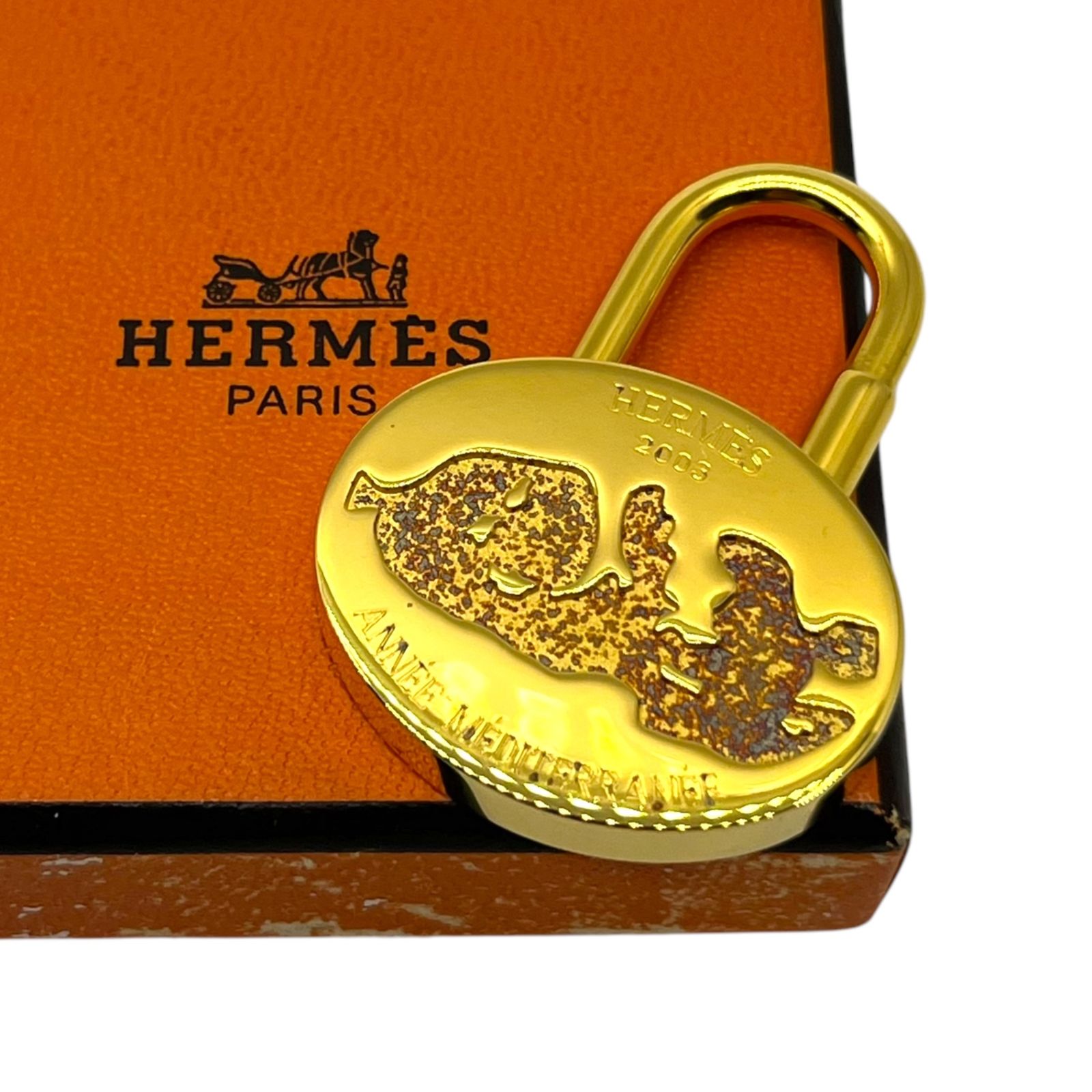 HERMES エルメス カデナ チャーム ペンダントトップ 2003年 地中海