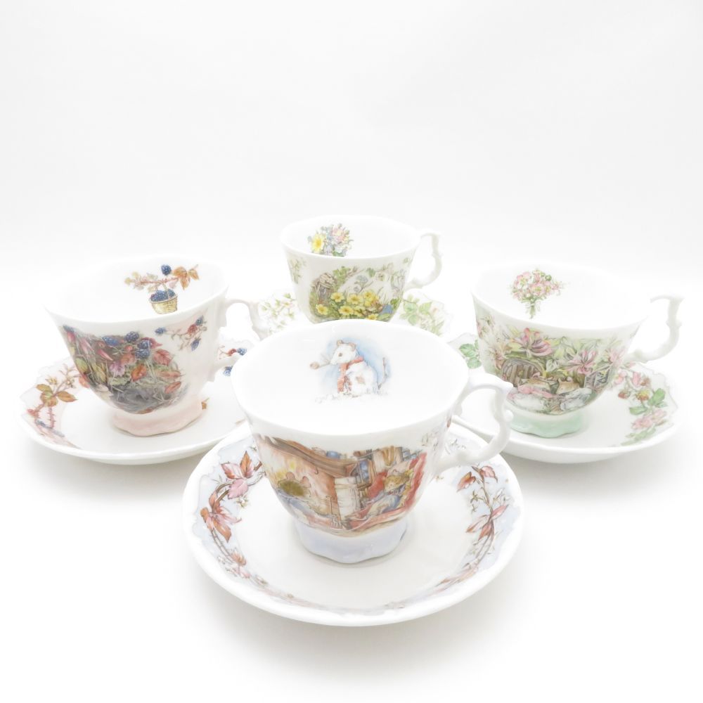 美品 ROYAL DOULTON ロイヤルドルトン ブランベリーヘッジ 4seasons 