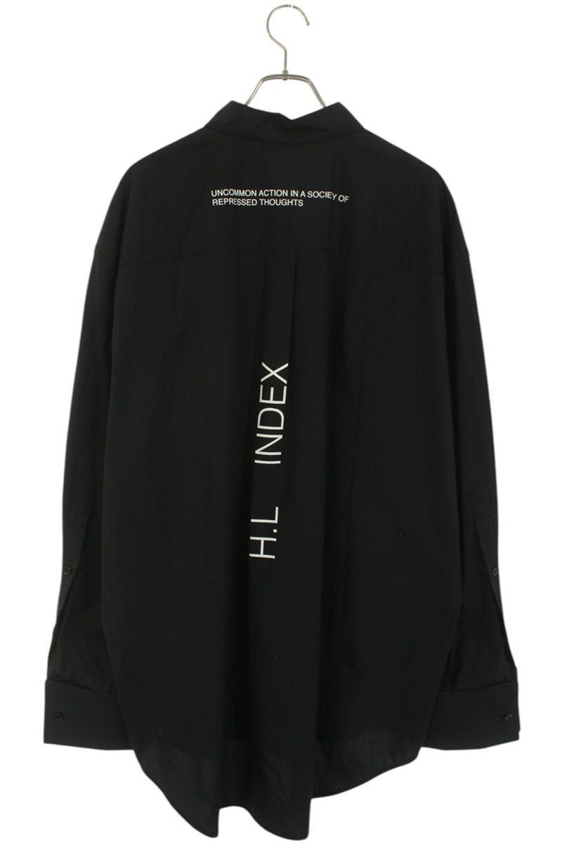 ヘルムートラング ロゴプリントコットン長袖シャツ メンズ S/M - メルカリ 