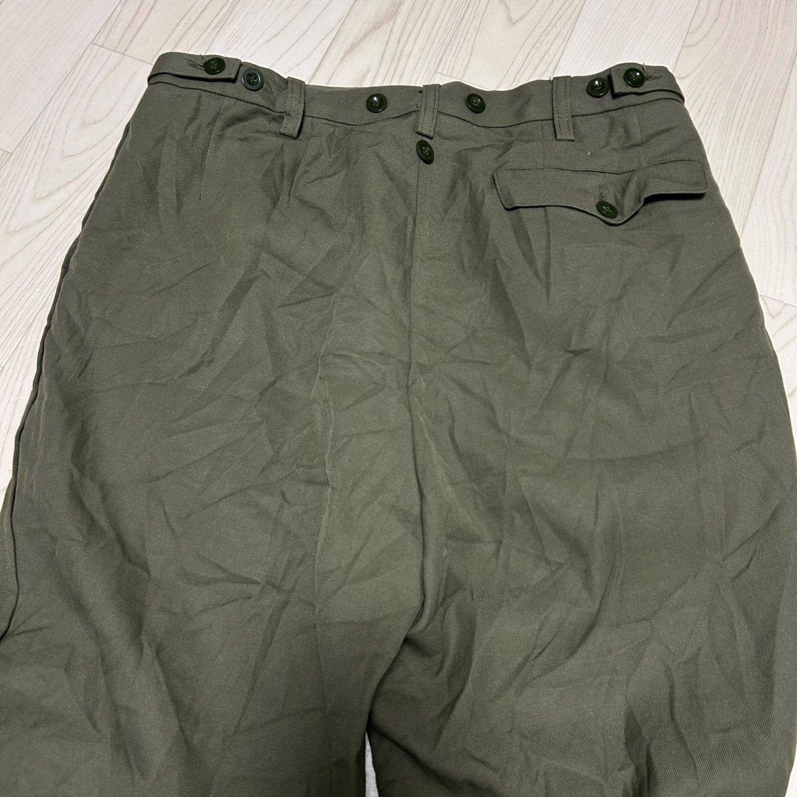 フランス軍 ミリタリーパンツ トラウザー セレモニーパンツ