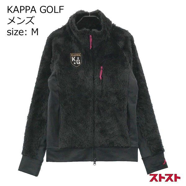 KAPPA GOLF カッパゴルフ ジップジャケット ブラック系 M ［240001858004］