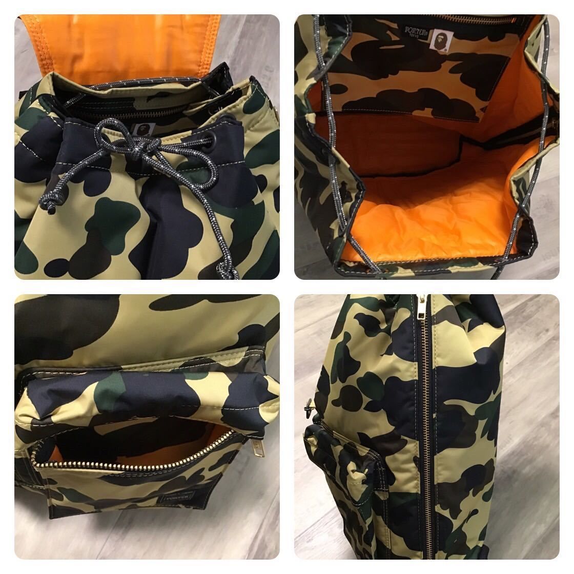 Bape best sale porter backpack