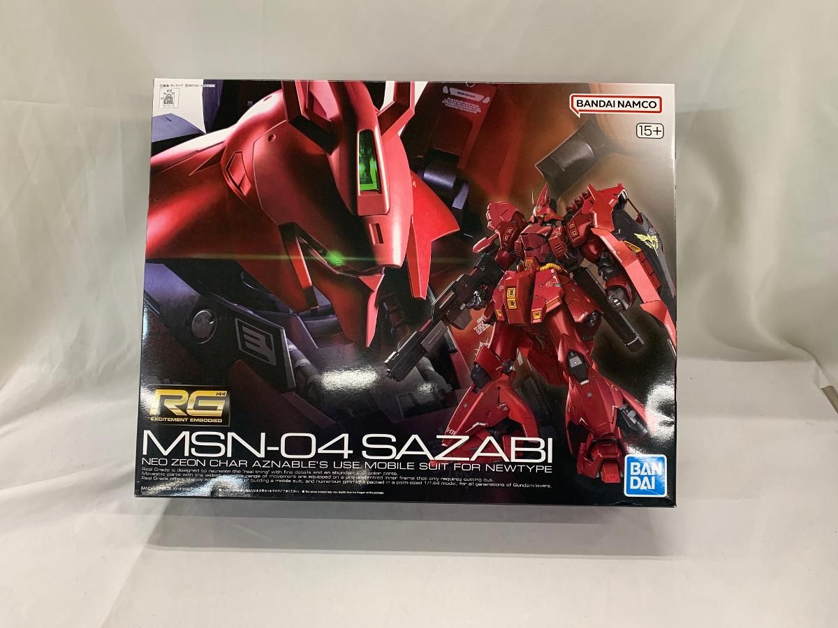 RG 機動戦士ガンダム 逆襲のシャア νガンダム 1/144スケール 色分け済みプラモデル BANDAI SPIRITS バンダイ スピリッツ ニューガンダム