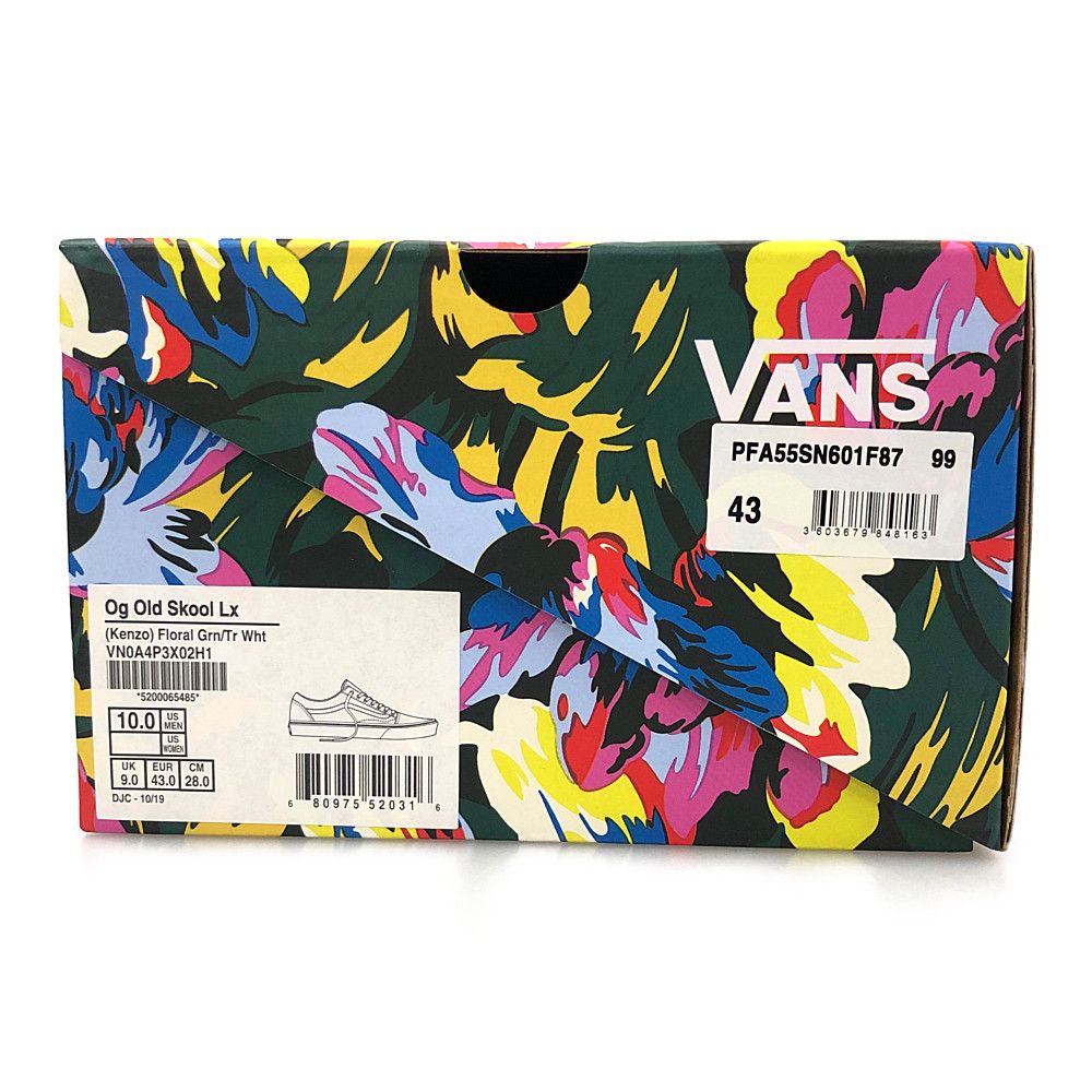 VANS バンズ × KENZO ケンゾー VN0A4P3X02H1 Og Old Skool Lx シューズ