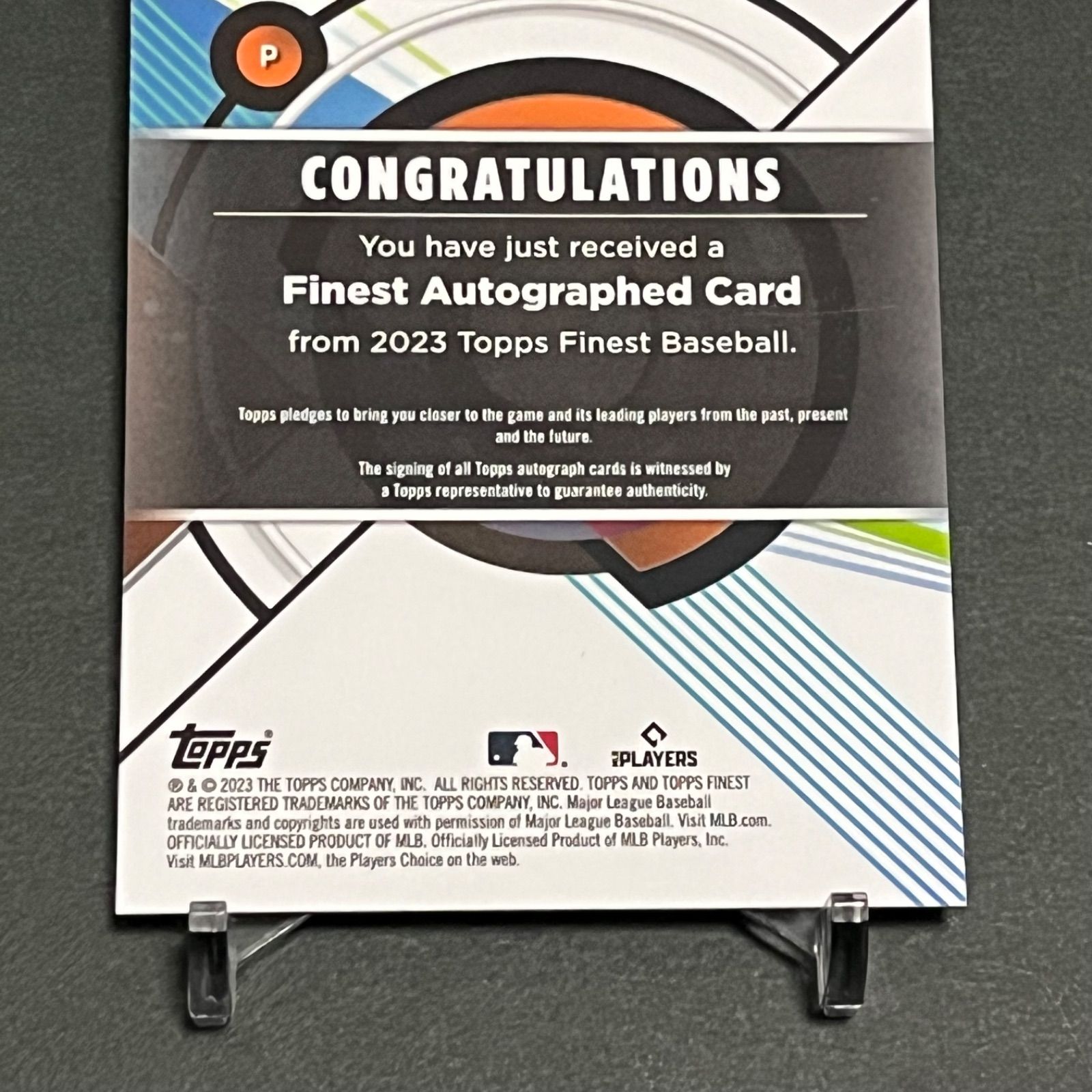 祝開幕！割】【50枚限定】千賀滉大直筆サインカード 2023 Topps finest 