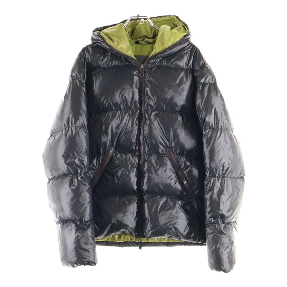 DUVETICA デュベティカ DIONISIO フルジップ フーデッド ダウンジャケット ブラック U.255.02-1035R