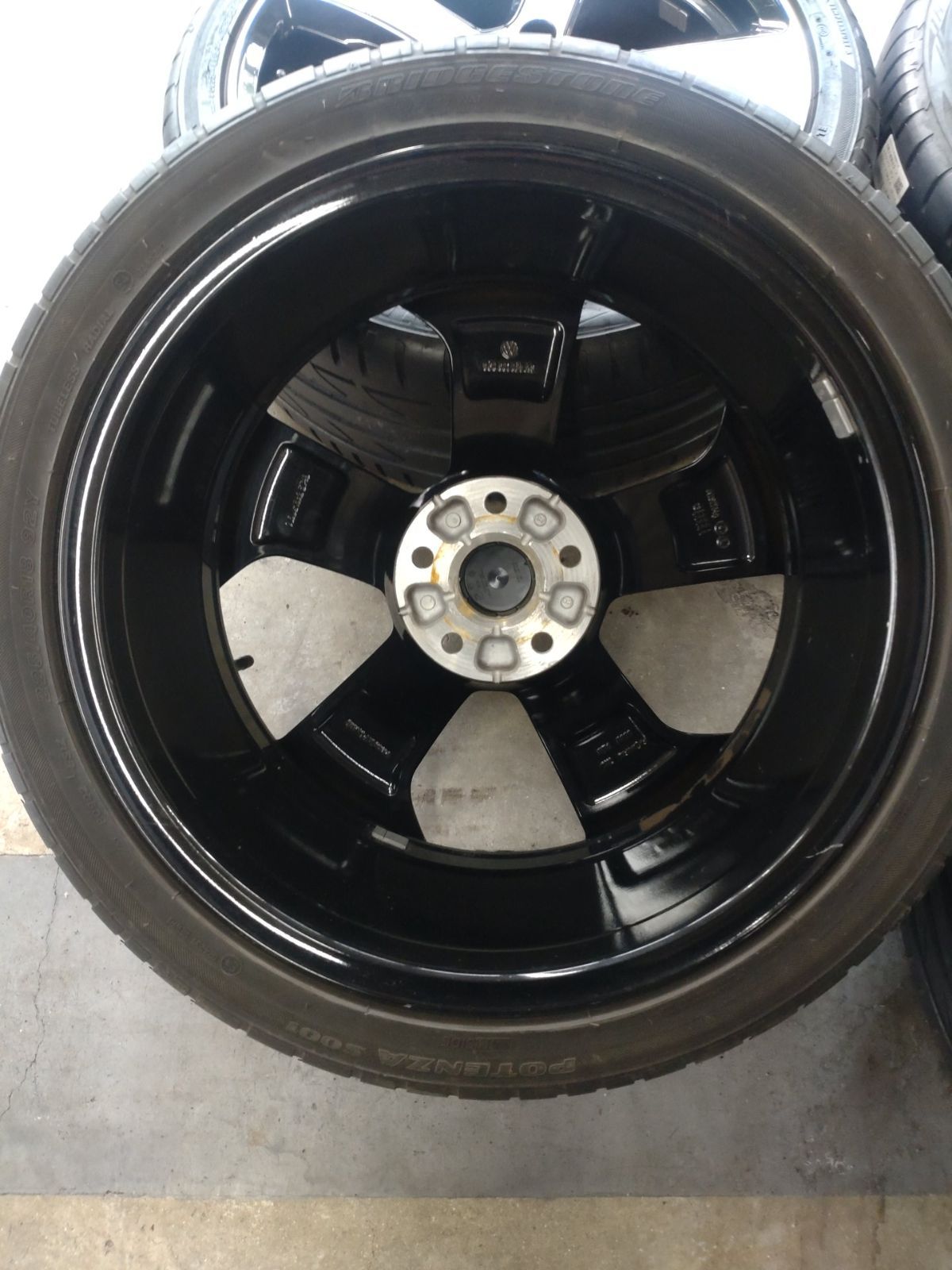 ゴルフR純正ホイール フォルクスワーゲン18インチ7.5JPCD112 S001 225