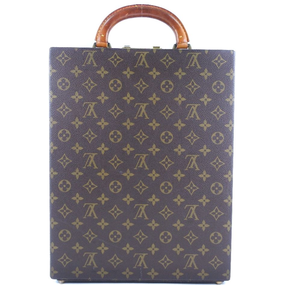 LOUIS VUITTON ルイ ヴィトン アタッシュケース モノグラムキャンバス 茶 861 メンズ ビジネスバッグ