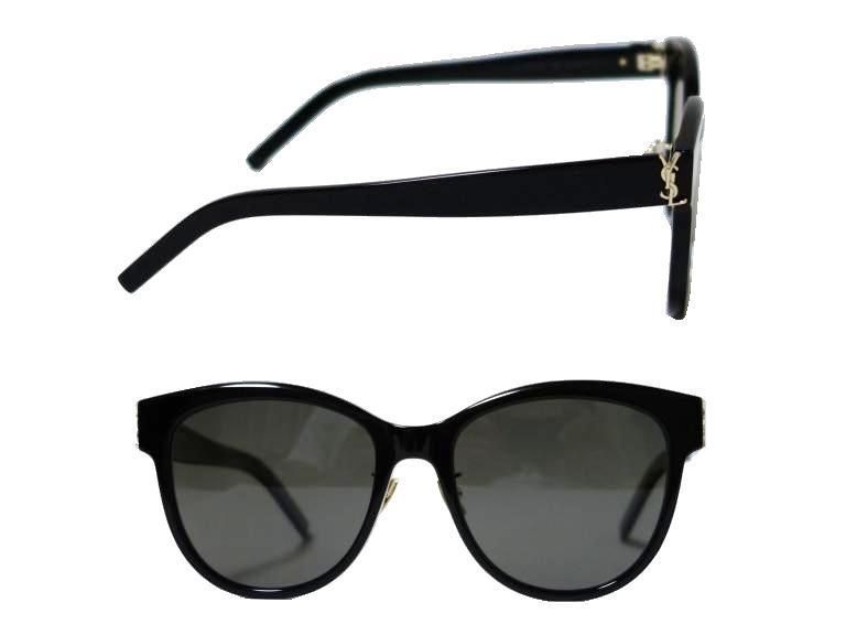 SAINT LAURENT サングラス SL M107/K 004 ブラック SAINT LAURENT サングラス SL M107 K ウェリントン型 （004