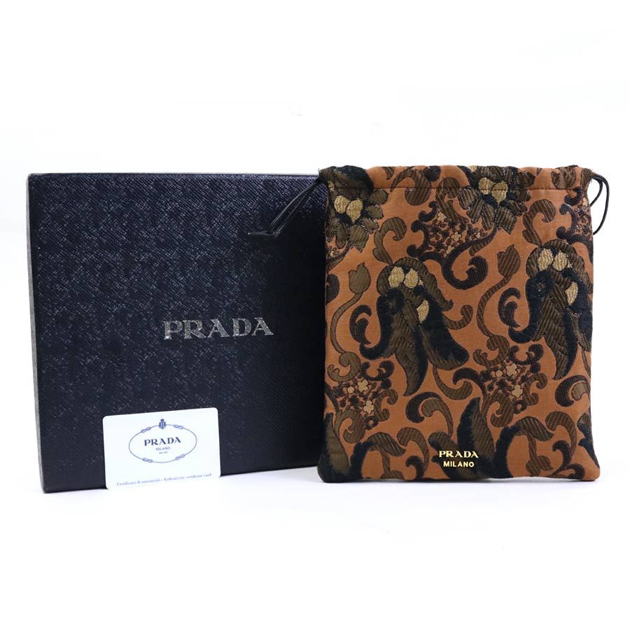 プラダ PRADA 巾着ポーチ ポーチ 1MU001 - 【中古ブランド品販売