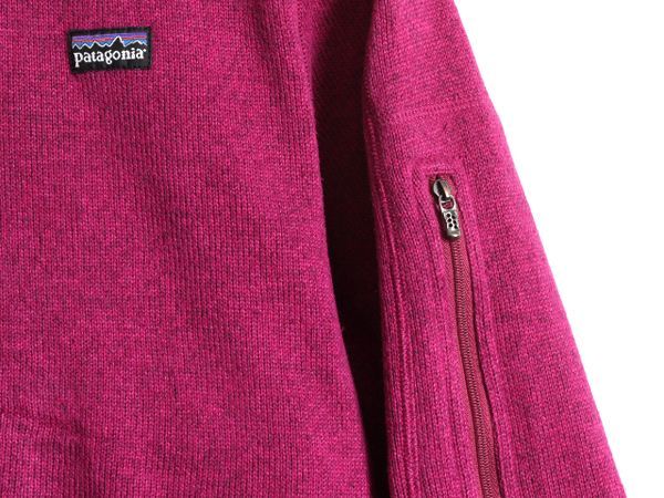 レディース11年製 パタゴニア ベターセーター 1/4 ジップネック レディース M Patagonia アウトドア フリース ジャケット プルオーバー ハーフジップ