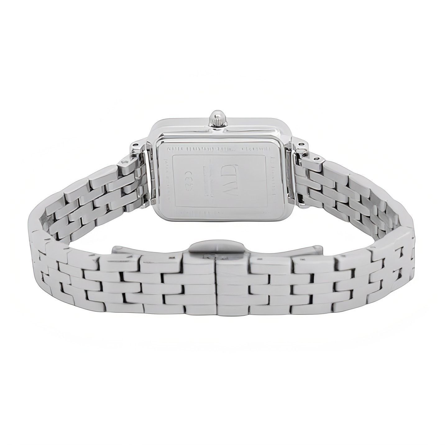 Daniel Wellington Quadro 腕時計 シルバー Quadro - Women's square watch in silver | DW