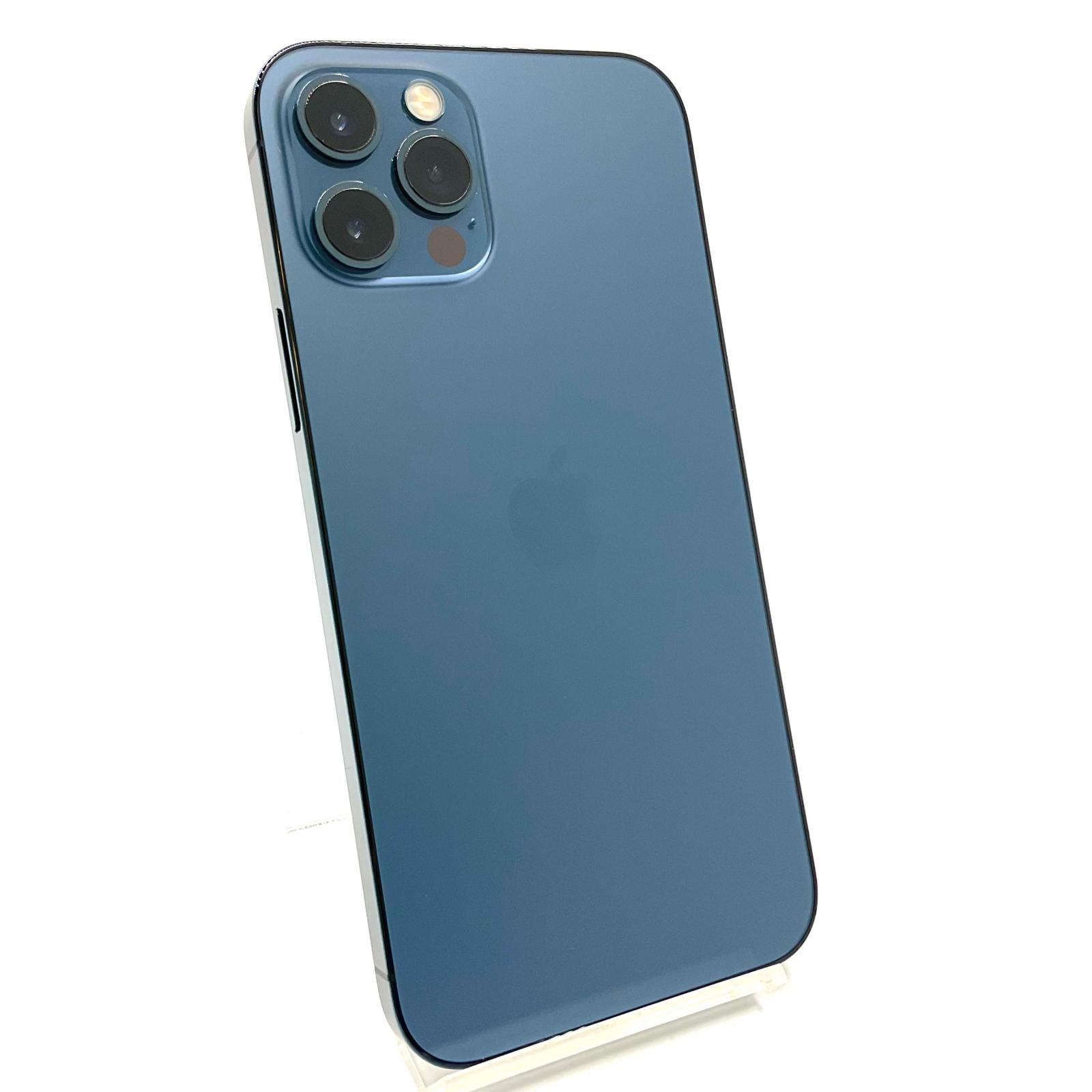 【全額返金保証】【最速発送】Apple iPhone 12 Pro 128GB パシフィックブルー au 100% 動作確認済