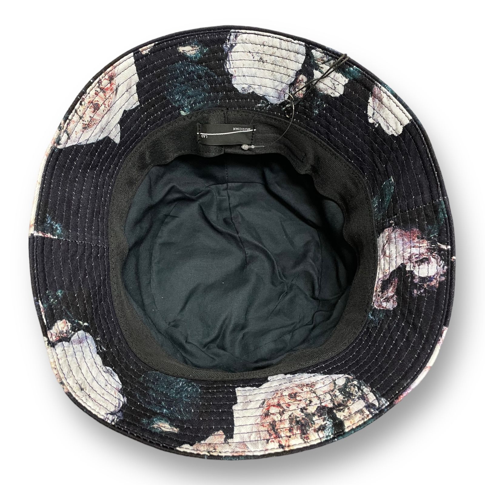 美品 LAD MUSICIAN 23SS PAINT FLOWER BUCKET HAT 2323-920 フラワー バケットハット  ラッドミュージシャン F