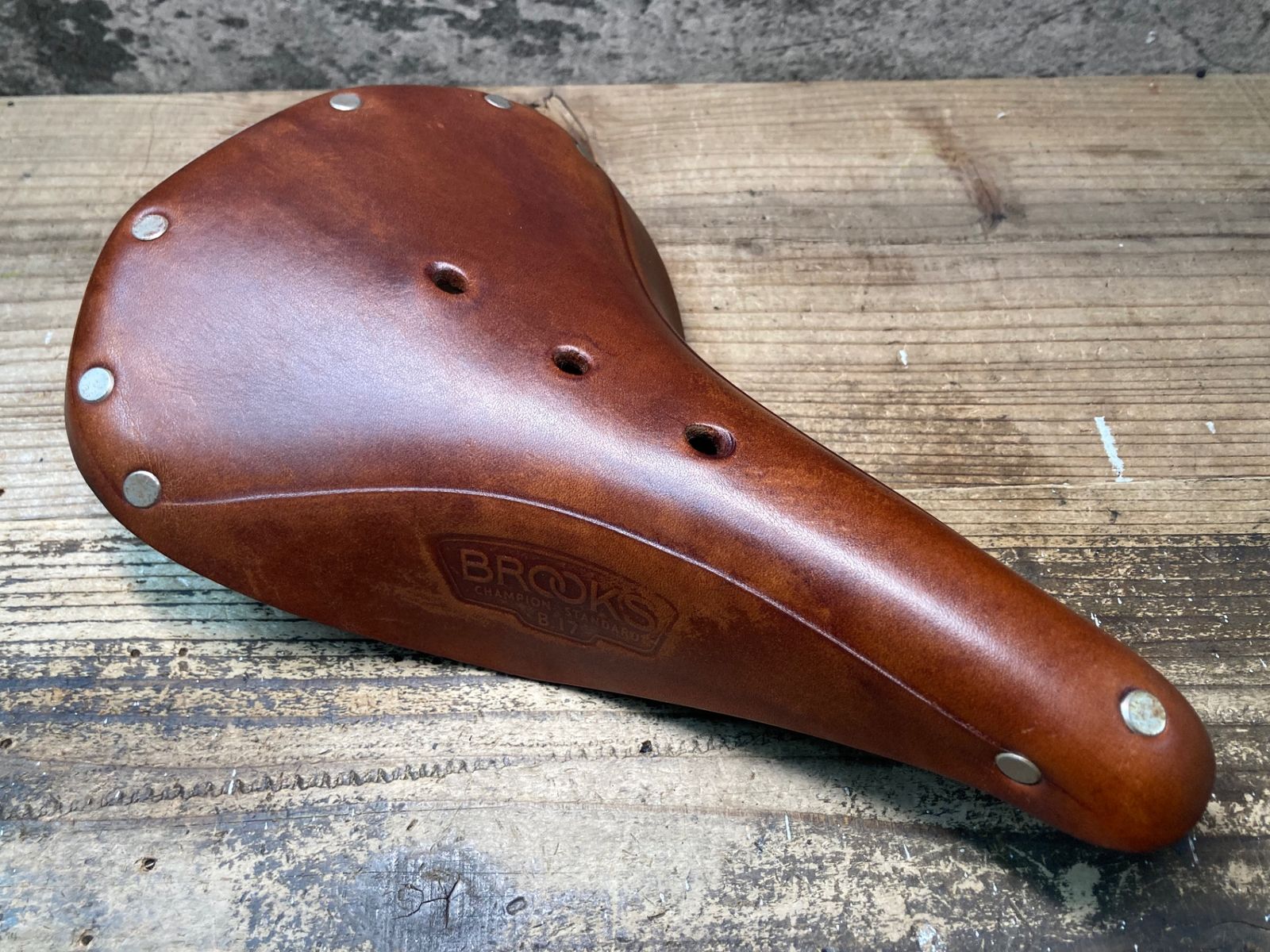 JE453 ブルックス BROOKS B17 サドル 茶 レザー